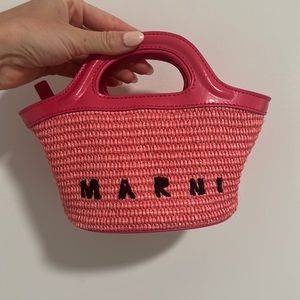 Pink marni mini bag. Never worn